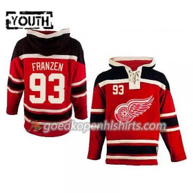 Detroit Red Wings Johan Franzen 93 Rood Hoodie Sawyer - Kinderen